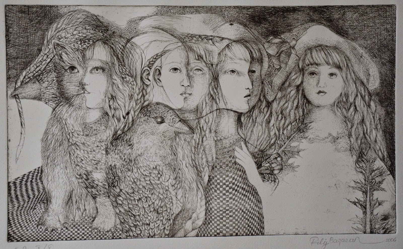 Filiz Başaran Baskı Resim Sergisi