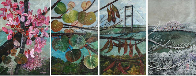 A Visual Feast Of Pastel, Miniature And Sumi-e Paintings: Mebruke Tuncel Painting Exhibition