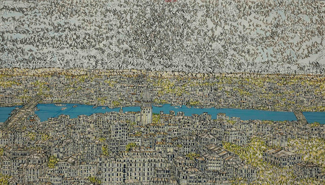 Devrim Erbil, Şiirsel İstanbul Soyutlamalarıyla F Sanat Galeri’de