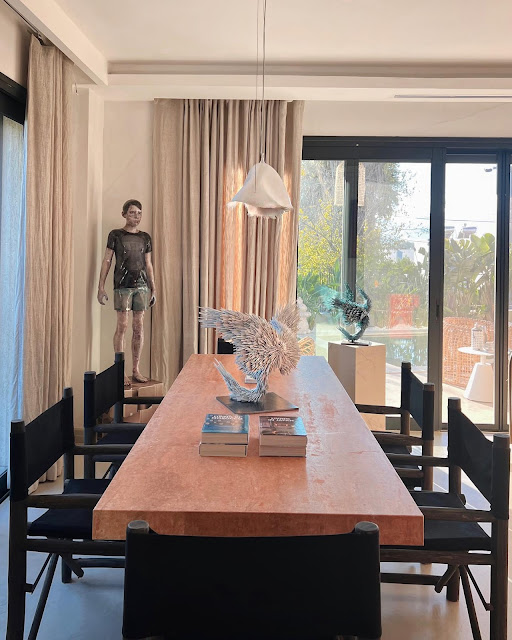 Hakan Kütahya’nın Bodrum’daki Evinin Salonu.