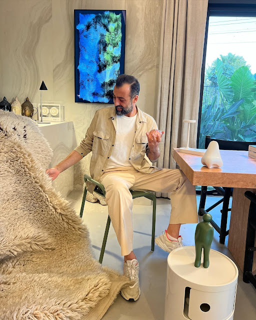 Hakan Kütahya’nın Bodrum’daki Evinden Bir Köşe.