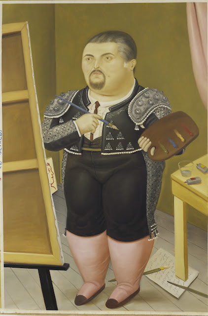 Fernando Botero, “Otoportre”, 1992, tuval üzerine
yağlıboya, 193×130 cm.