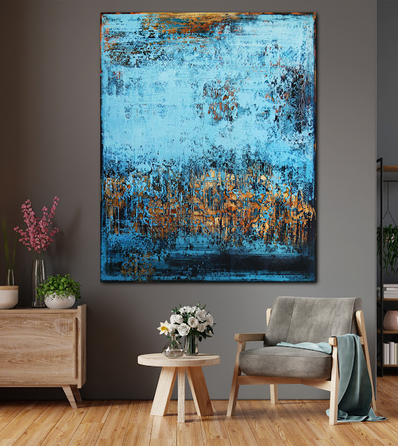 Inez Froehlich, “Ikaria”, 2022, acrylic on canvas, 120 x 150 cm.