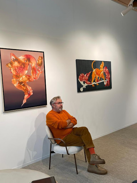 Horasan, Mees-Van de Wiele Galeri’deki sergisinde.