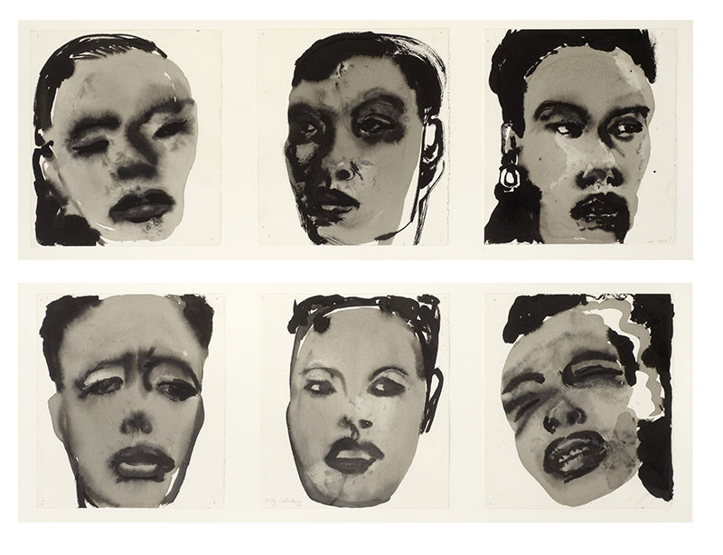 Marlene Dumas (1953), “Billy Holiday”.