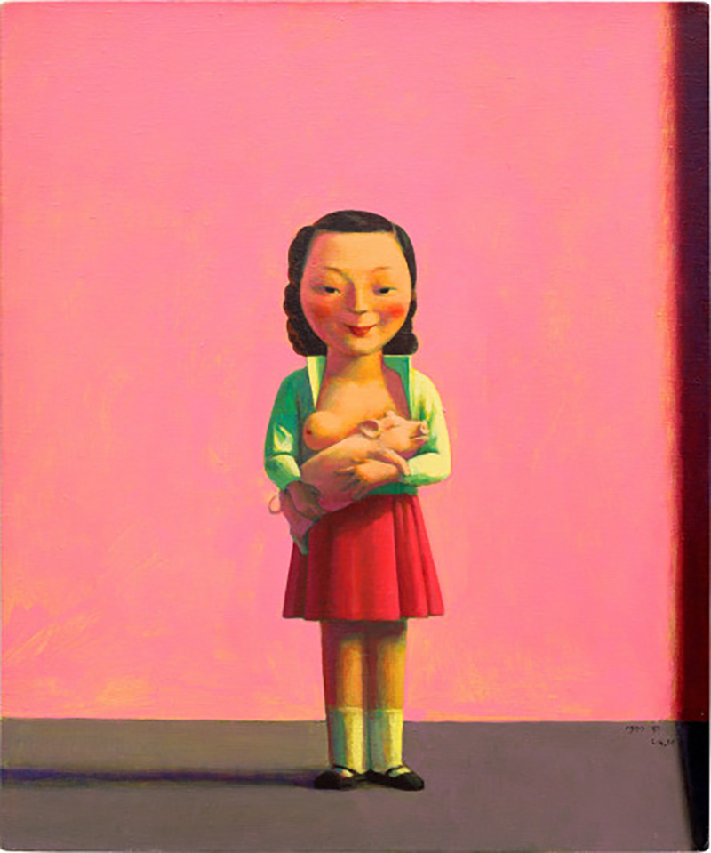 Liu Ye, “Girl and Piggy”, 749,300 Sterlin.