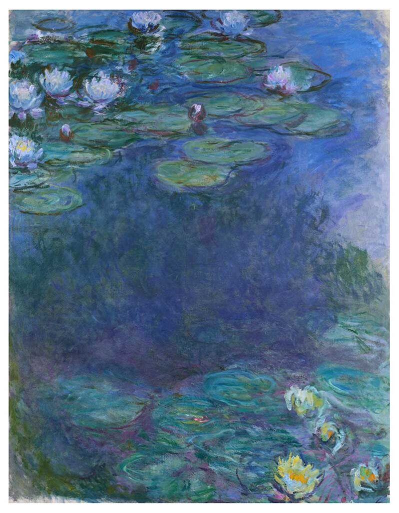 Claude Monet, Periler, tuval üzerine yağlıboya, 1914–17 civarı, teklif usulü satış.