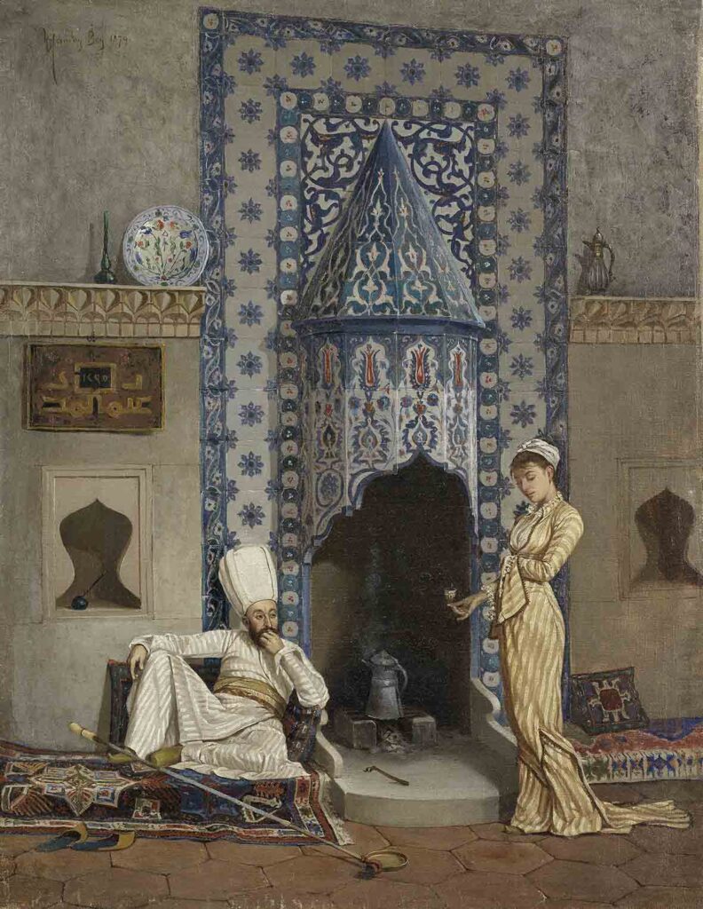 Osman Hamdi Bey (1842-1910), Kahve Ocağı (The Hearth). Tahmini Değeri: 1,500,000 - 2,000,000 sterlin.