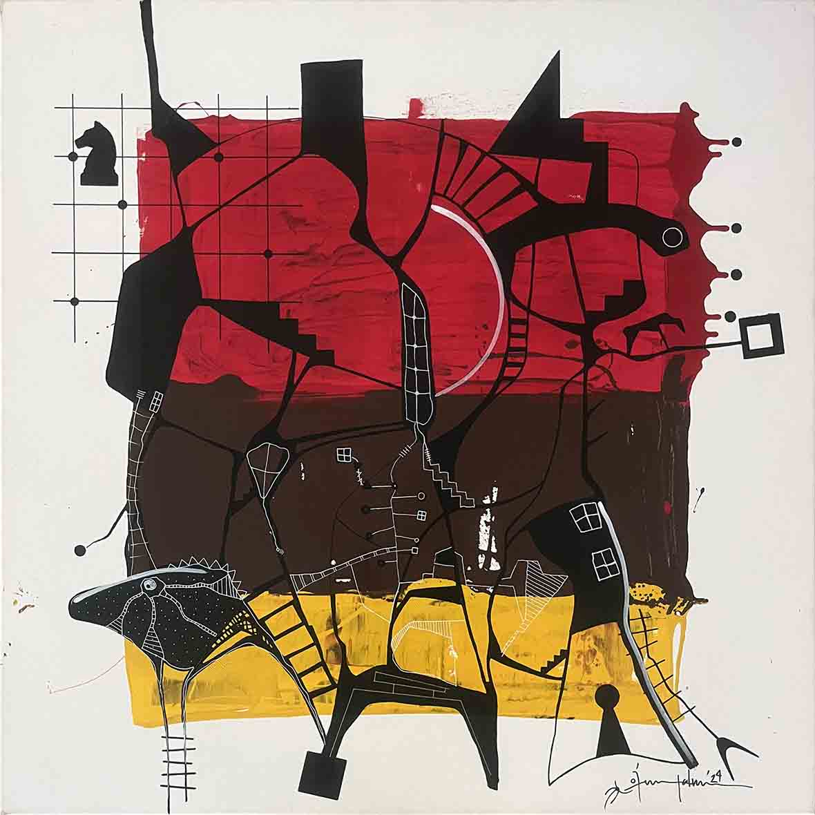 Oğuz Yalım’ın “DAHA X” Sergisi Sokratin Arts & Culture’da