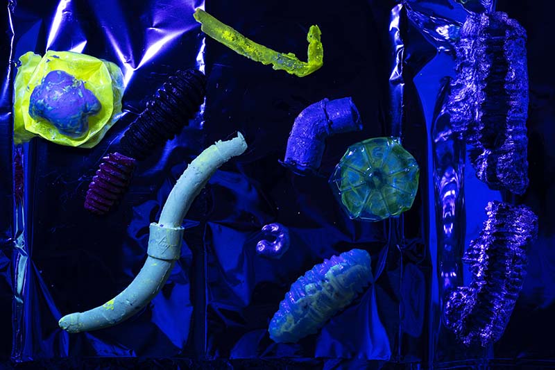 Didem Erbaş, Yerin Altındaki Parıltılar, 2025 (Detay), (Sanatçı ve SANATORIUM’un izniyle, Fotoğraf: Zeynep Fırat).