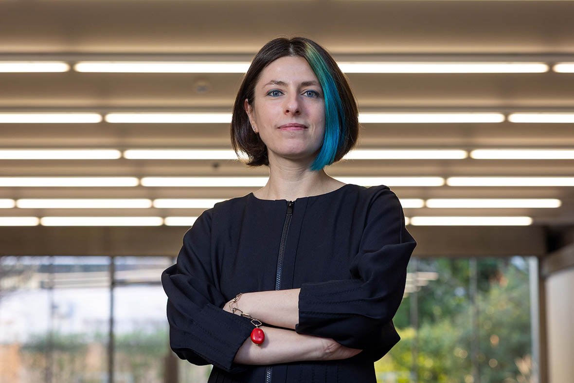 Sara Piccinini, Collezione Maramotti'nin Direktörü.