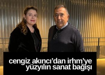 Cengiz Akıncı’dan İRHM’ye Yüzyılın Sanat Bağışı…