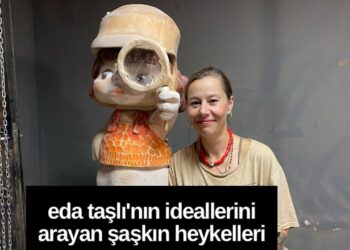 Eda Taşlı’nın İdeallerini Arayan Şaşkın Heykelleri