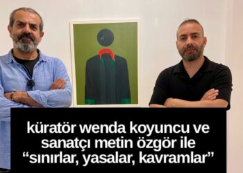 Küratör Wenda Koyuncu ve Sanatçı Metin Özgör ile “Sınırlar, Yasalar, Kavramlar