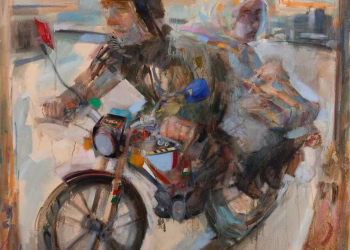 Hakan Gürsoytrak, Pır Pır (Köprübaşı Mucizesi), 2025, tuval üzerine yağlıboya, 140 x 160 cm.