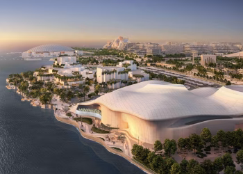 Frieze Abu Dhabi'nin 2026'da gerçekleşeceği Manarat Al Saadiyat. Abu Dhabi Sanat'ın izniyle.