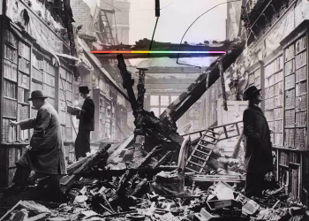 Arc-en-ciel comme mesure n°5, 2022, Alüminyum üzerine sabitlenmiş fine art baskı, neon, 120x159 cm.