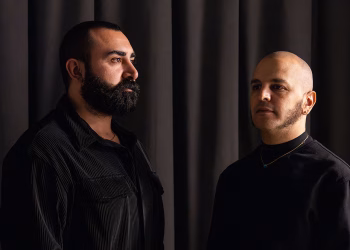 Ahmet Rüstem Ekici ve Hakan Sorar, Fotoğraf: Deniz Tapkan Cengiz.