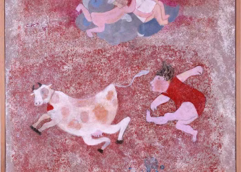 Can Göknil, Jüpiter (Müşteri), 2025, tuval üzerine akrilik, 60x50 cm.