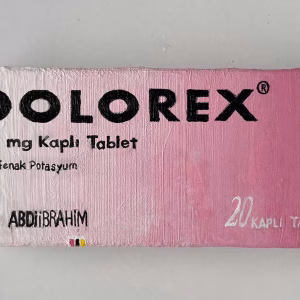 Dolorex, 2025, tuval üzerine akrilik boya, 4x9 cm.