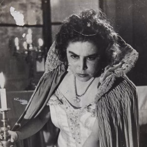 Semiha Berksoy, Tosca operasında Floria Tosca rolünde, 1941.
