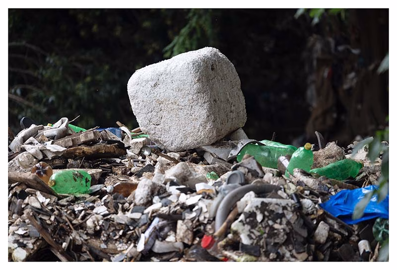 Alet Pretorius’un The Weight of Water and Place projesinden “Centurion, Güney Afrika”, 2025.