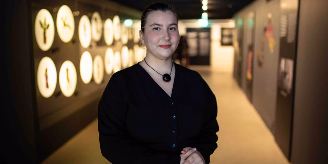 Yapı Kredi Müzesi Direktörü Burcu Çimen.