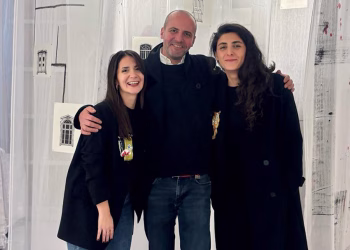 Berka Beste Kopuz, Damla Yalçın ve Sinan Logie.