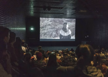 Açık Sinema, Salt Beyoğlu, 2018, Fotoğraf: Ekin Özbiçer.